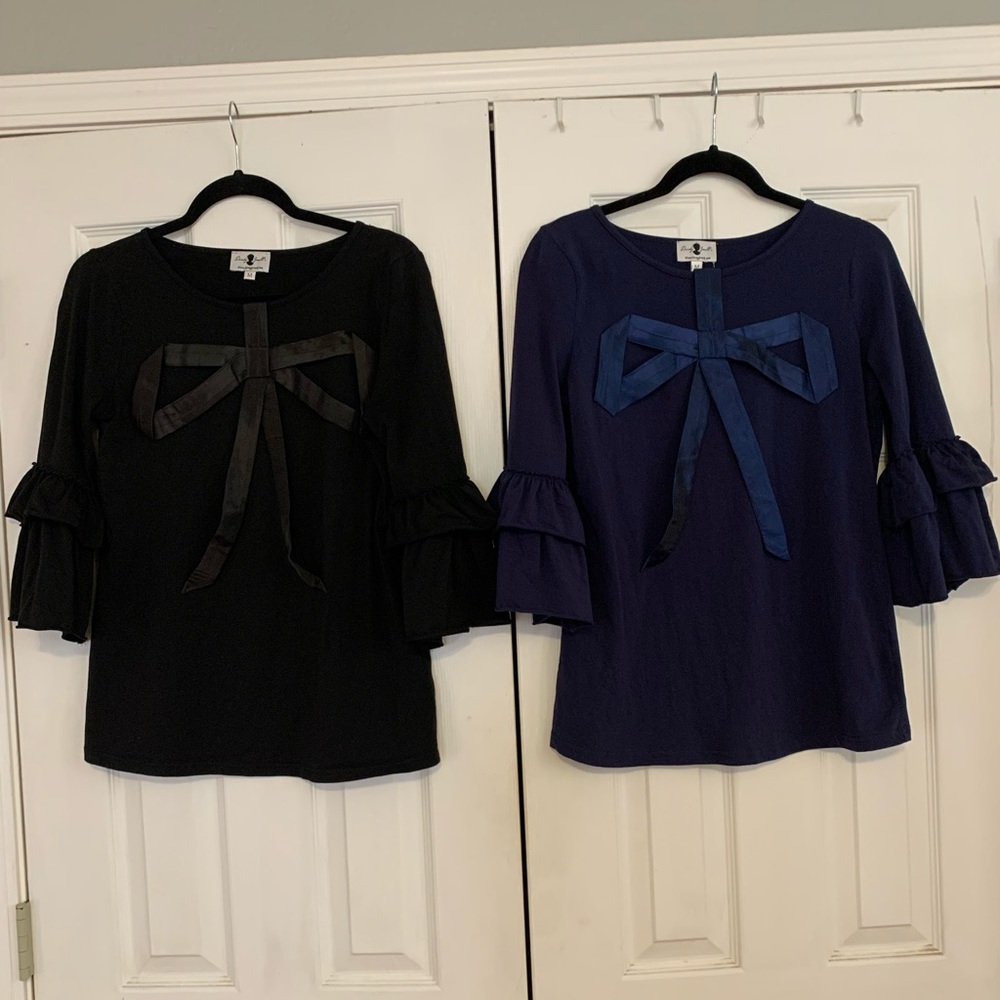 Bundle of Dainty Jewells bow tops